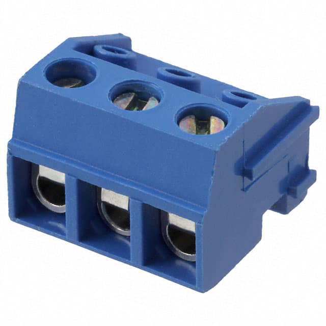 8726 TERM BLOCK PLUG 3POS 90DEG 5MM