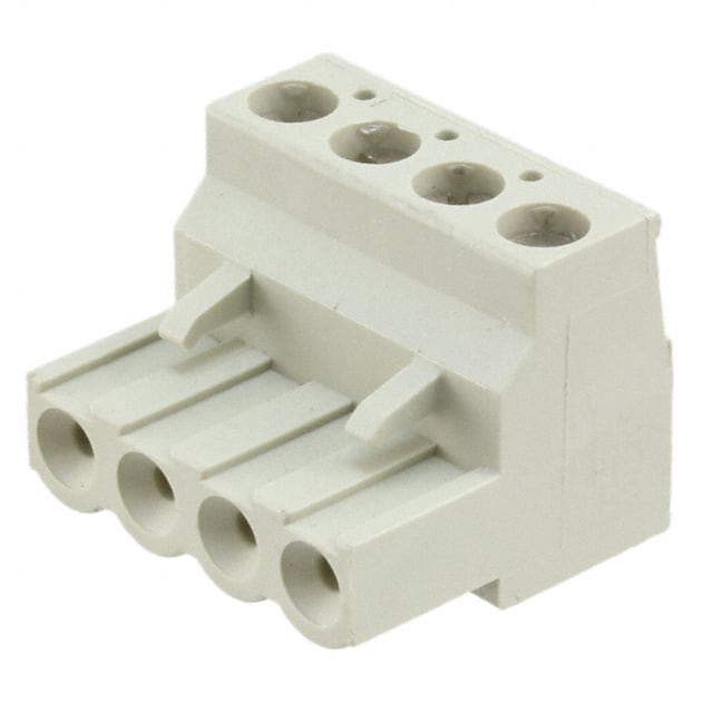 1546108-4 TERM BLOCK PLUG 4POS STR 5.08MM