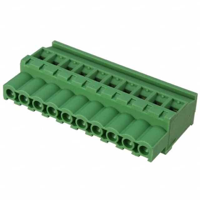 TS10715B0000G TERM BLOCK PLUG 10POS 270DEG 5MM