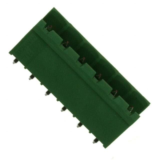 282822-6 TERM BLOCK HDR 6POS VERT 5MM