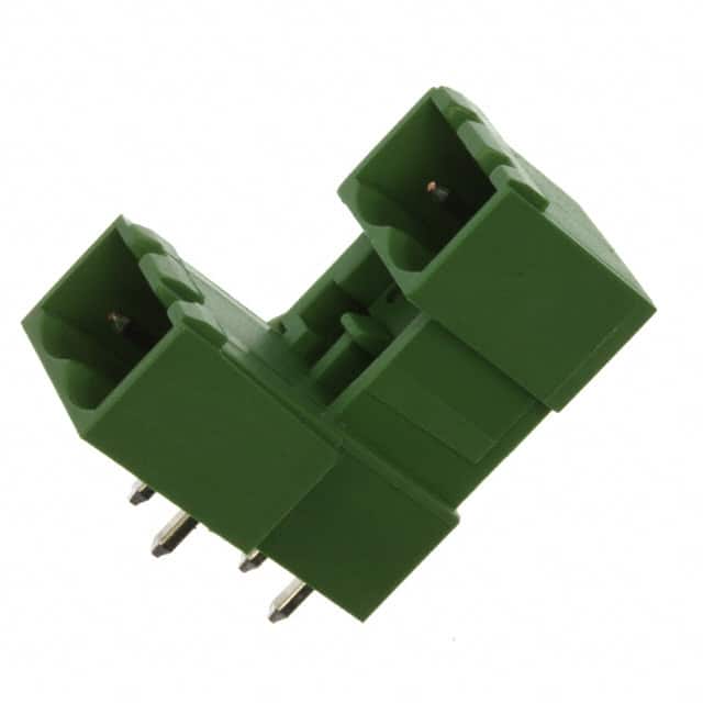 284061-2 TERM BLOCK HDR 4POS 90DEG 5.08MM