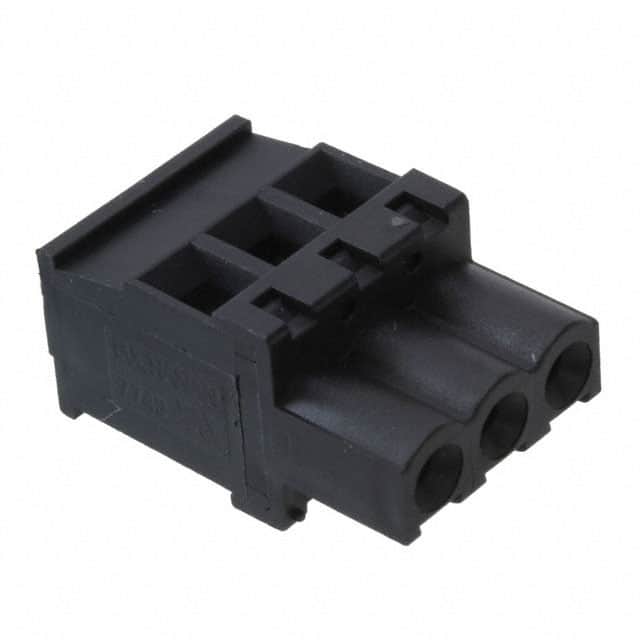 1546105-3 TERM BLOCK PLUG 3POS 5.08MM