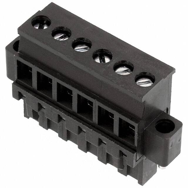 0395373006 TERM BLOCK PLUG 6POS 5.08MM