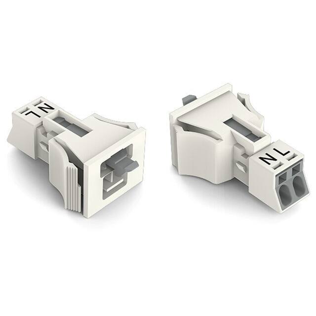 890-732 SNAP-IN PLUG WHITE