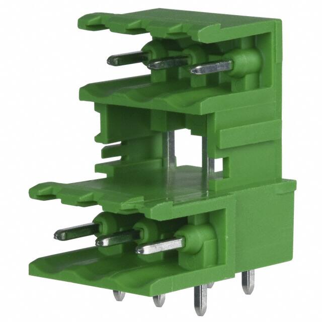EDSTLZ970/3 TERM BLOCK HDR 6POS 90DEG 5.08MM