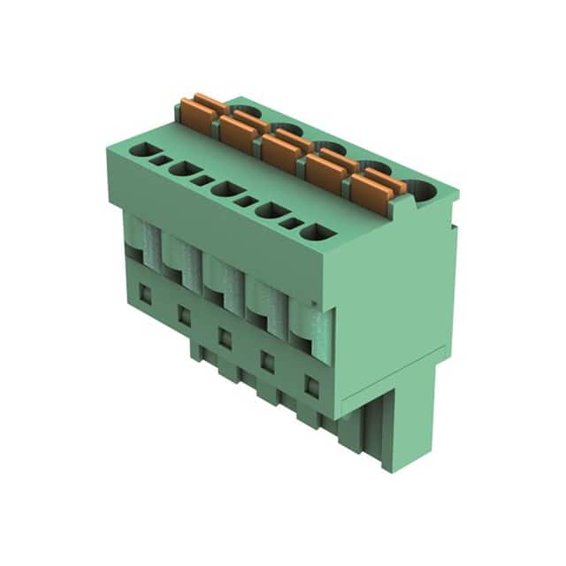14310316102000 TERM BLOCK PLUG 3POS STR 5MM