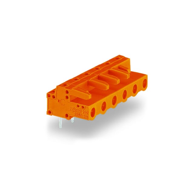 232-865 THT FEMALE HEADER; 0.6 X 1.0 MM