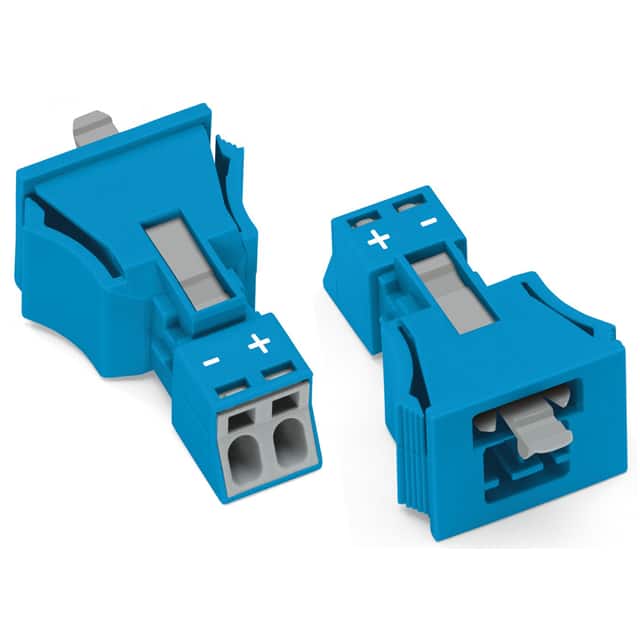 890-2112 SNAP-IN PLUG BLUE