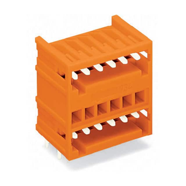 734-438 THT DOUBLE-DECK MALE HEADER; 1.0