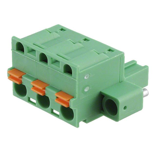 1939756 TERM BLOCK PLUG 3POS STR 7.62MM