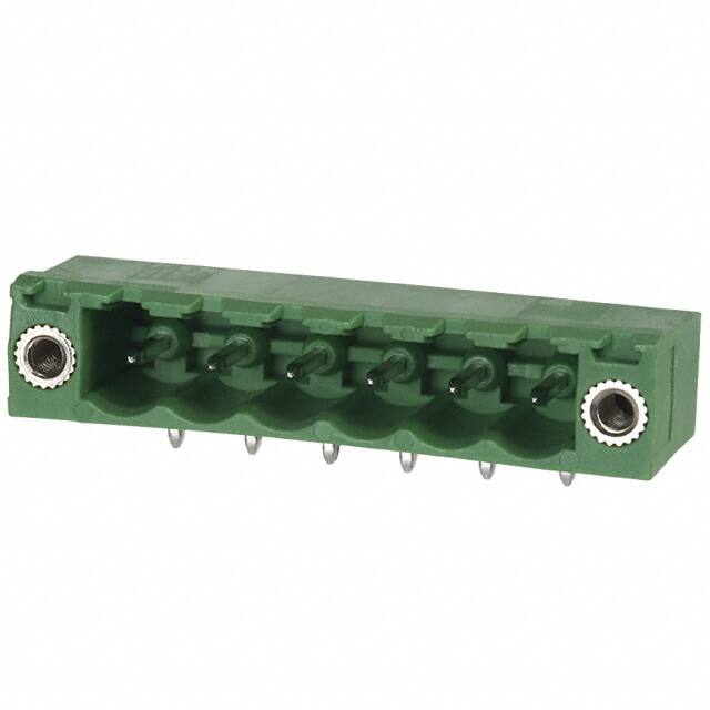 EDSTLZ951/6 TERM BLOCK HDR 6POS 90DEG 5.08MM