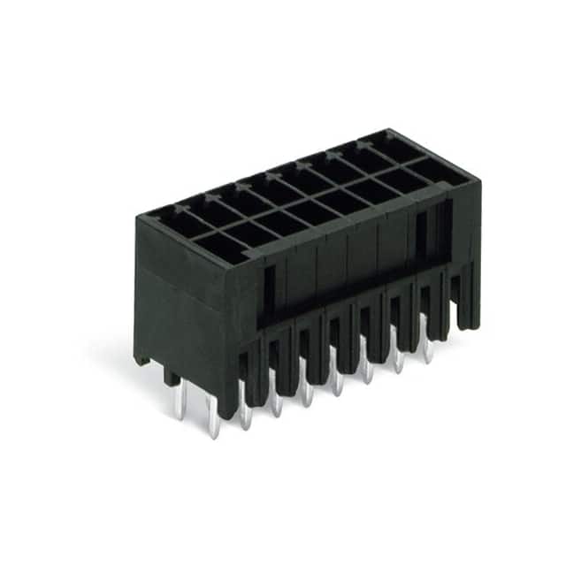 713-1414 THT MALE HEADER, 2-ROW; 0.8 X 0.
