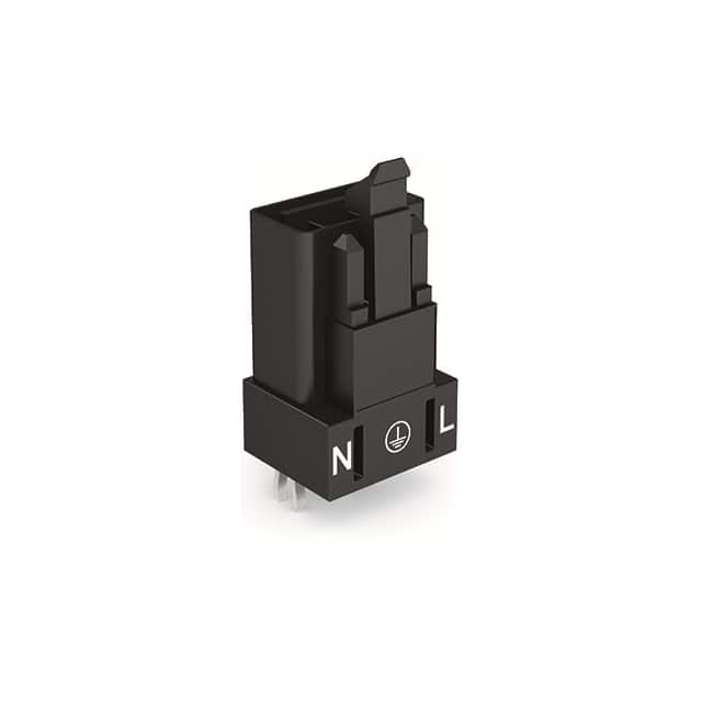 890-813 PLUG FOR PCBS STRAIGHT 3-POLE; B