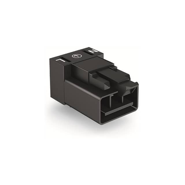 890-813/011-000 PLUG FOR PCBS ANGLED 3-POLE; BLA