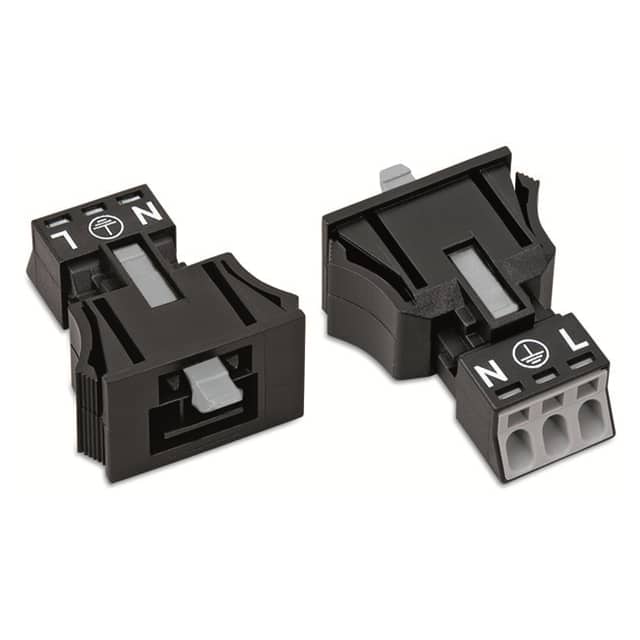 890-713 SNAP-IN PLUG BLACK