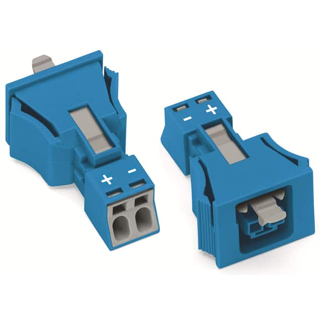 890-2102 SNAP-IN SOCKET BLUE