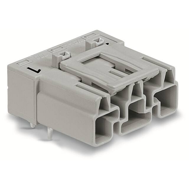 770-853/011-000 PLUG FOR PCBS ANGLED 3-POLE, GRA