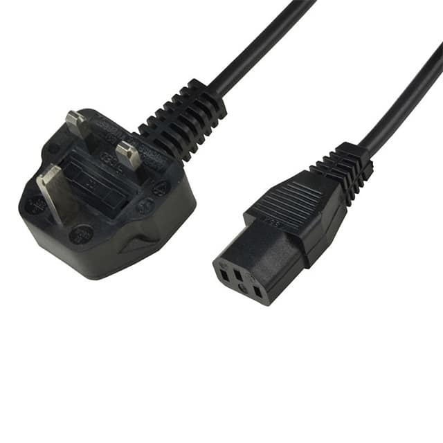 770001 POWER CORD IEC C-13-UK PLUG