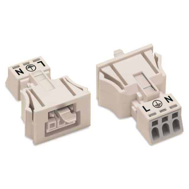 890-723 SNAP-IN SOCKET WHITE
