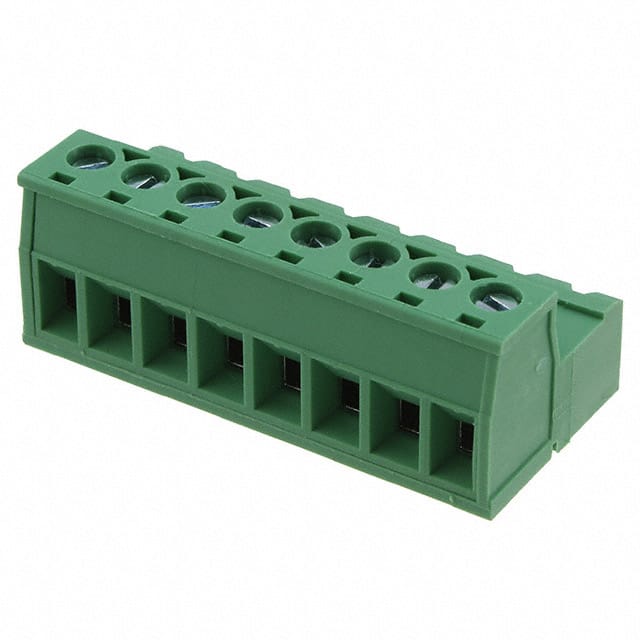 OSTV8085150 TERM BLOCK PLUG 8POS STR 5.08MM