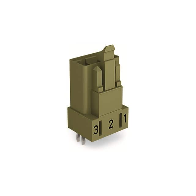 890-873 PLUG FOR PCBS; STRAIGHT; 3-POLE;