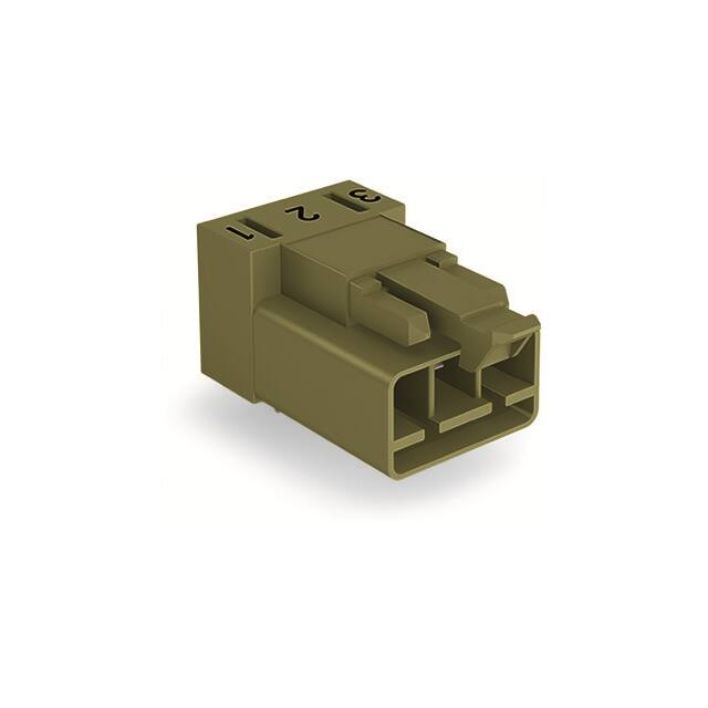 890-873/011-000 PLUG FOR PCBS ANGLED 3-POLE, LIG