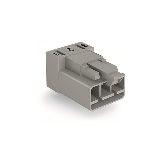 890-853/011-000 PLUG FOR PCBS ANGLED 3-POLE, GRA