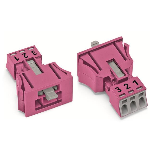 890-793 SNAP-IN PLUG PINK
