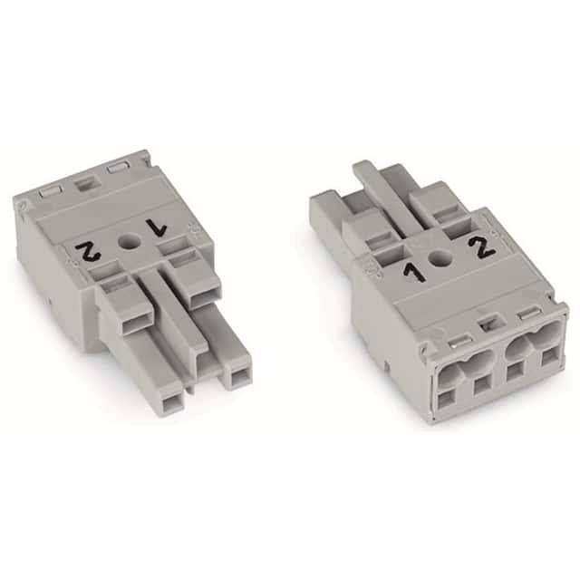 770-242 SOCKET 2-POLE, GRAY