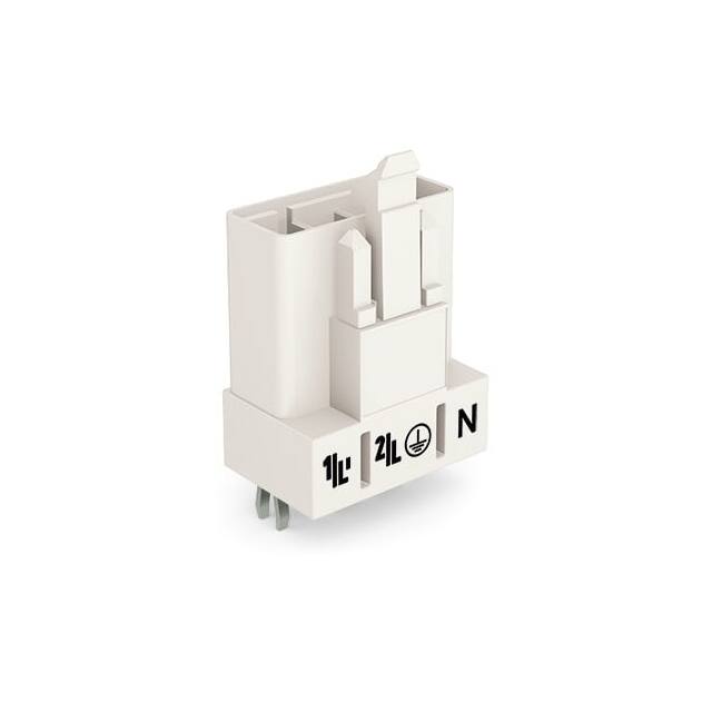 890-834 PLUG FOR PCBS STRAIGHT 4-POLE