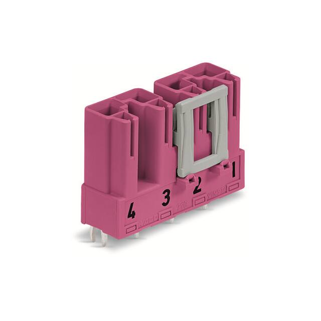 770-894/081-000 PLUG FOR PCBS STRAIGHT 4-POLE, P