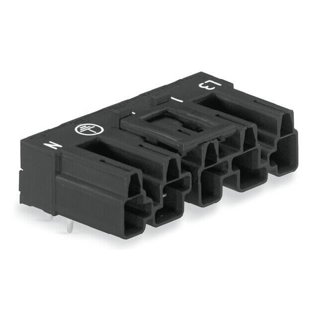 770-815/011-000 PLUG FOR PCBS ANGLED 5-POLE, BLA