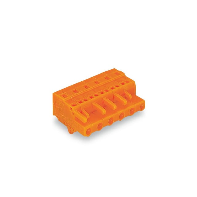231-705/008-000 1-CONDUCTOR FEMALE PLUG; SNAP-IN
