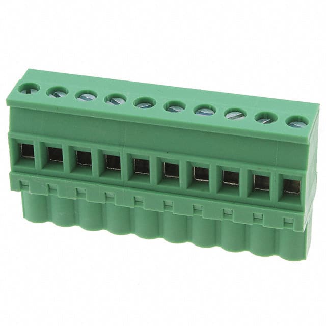 OSTTS10715B TERM BLOCK PLUG 10POS 270DEG 5MM
