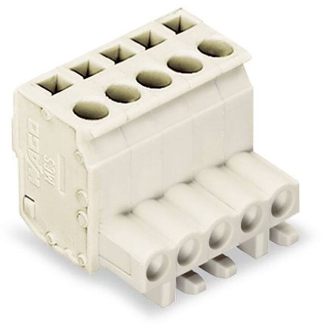 722-109/026-000 1-CONDUCTOR FEMALE PLUG; ANGLED;