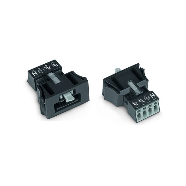 890-714 SNAP-IN PLUG BLACK