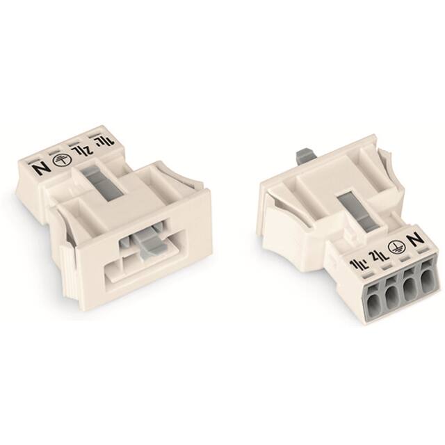 890-734 SNAP-IN PLUG WHITE