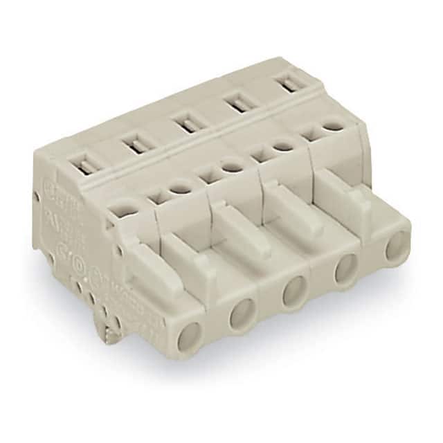 721-203/008-000/037-000 1-CONDUCTOR FEMALE PLUG; 100% PR