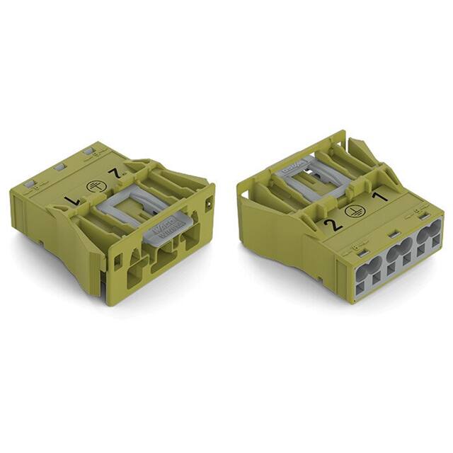 770-773/073-000 SNAP-IN PLUG LIGHT GREEN