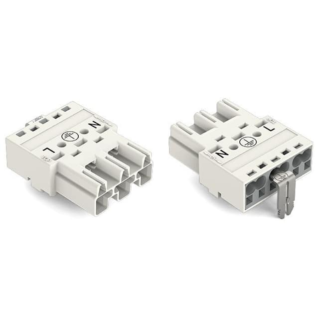 770-233/002-000 PLUG WITH DIRECT GROUND CONTACT