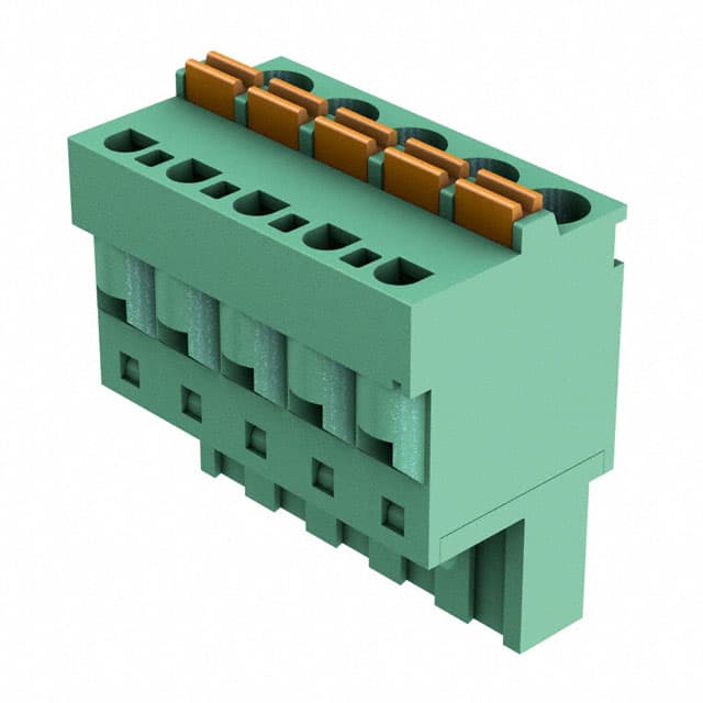 14310516102000 TERM BLOCK PLUG 5POS STR 5MM
