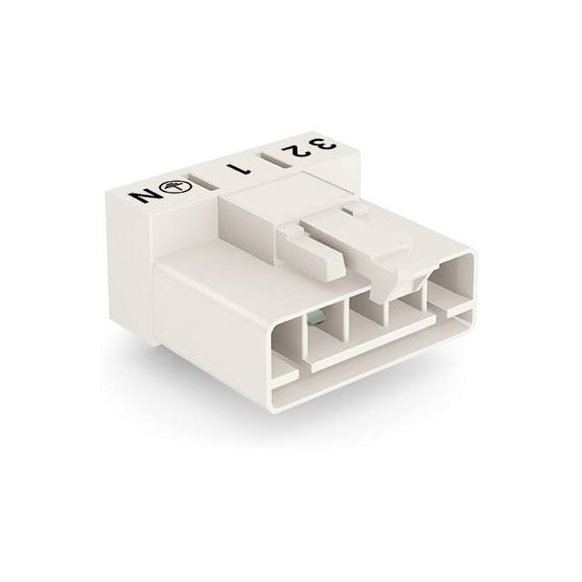 890-835/011-000 PLUG FOR PCBS ANGLED 5-POLE, WHI