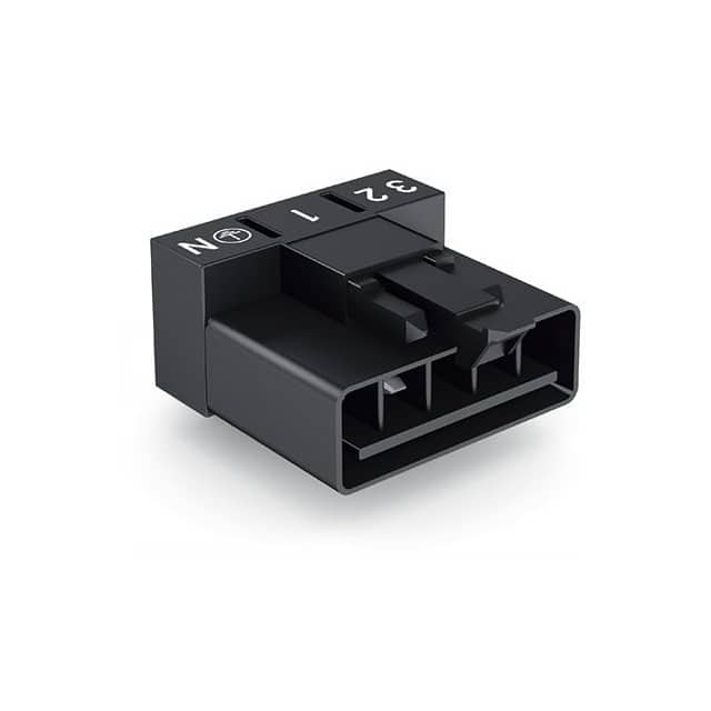 890-815/011-000 PLUG FOR PCBS ANGLED 5-POLE; BLA