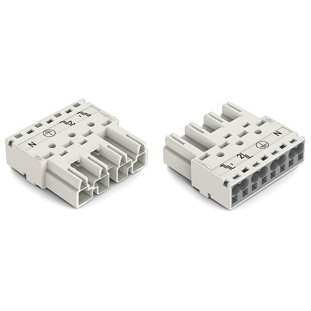 770-234 PLUG 4-POLE, WHITE