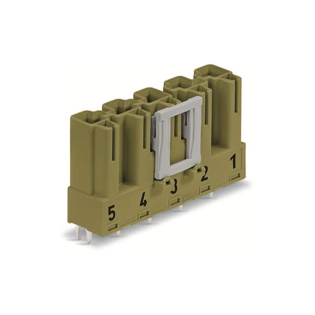 770-875 PLUG FOR PCBS STRAIGHT 5-POLE, L