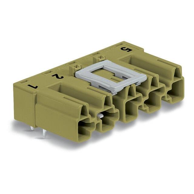 770-875/011-000/073-000 PLUG FOR PCBS ANGLED 5-POLE, LIG