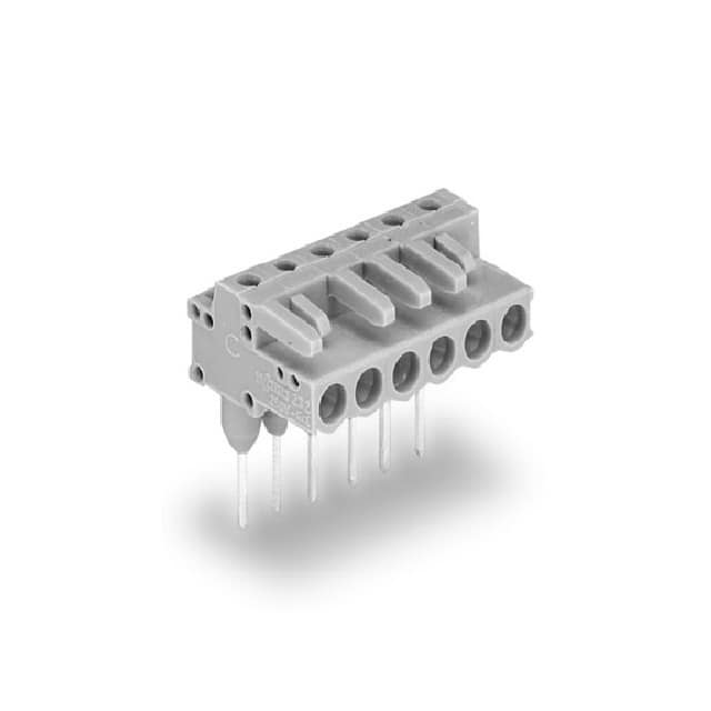 232-234/005-000 FEMALE CONNECTOR FOR RAIL-MOUNT