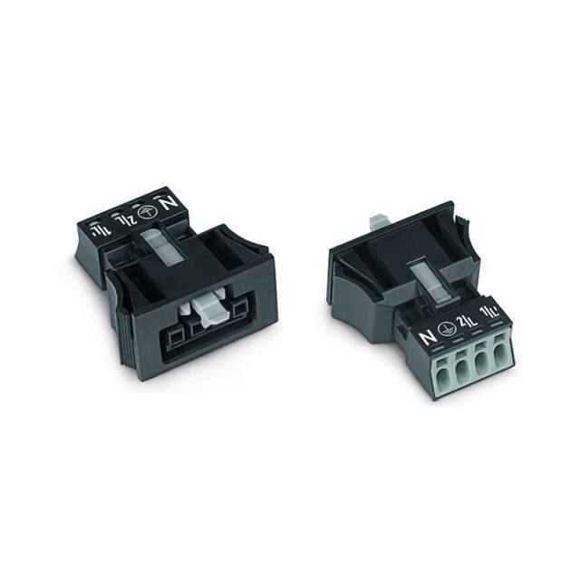 890-704 SNAP-IN SOCKET BLACK