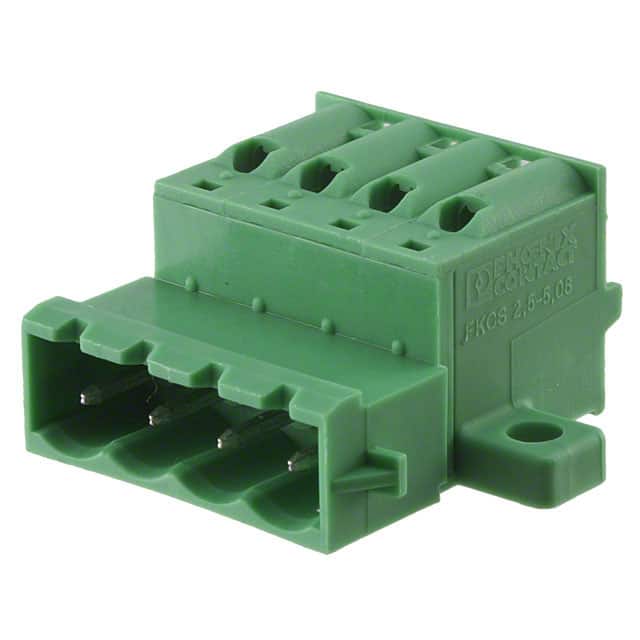1808747 TERM BLOCK PLUG 4POS STR 5.08MM