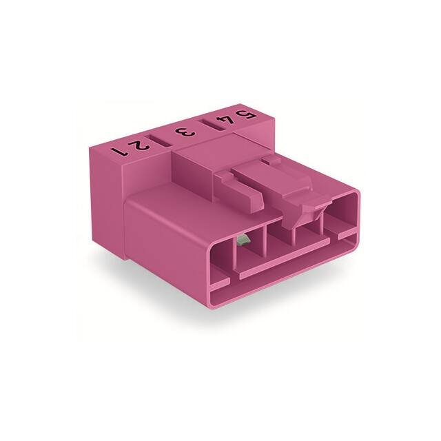 890-895/011-000 PLUG FOR PCBS ANGLED 5-POLE, PIN